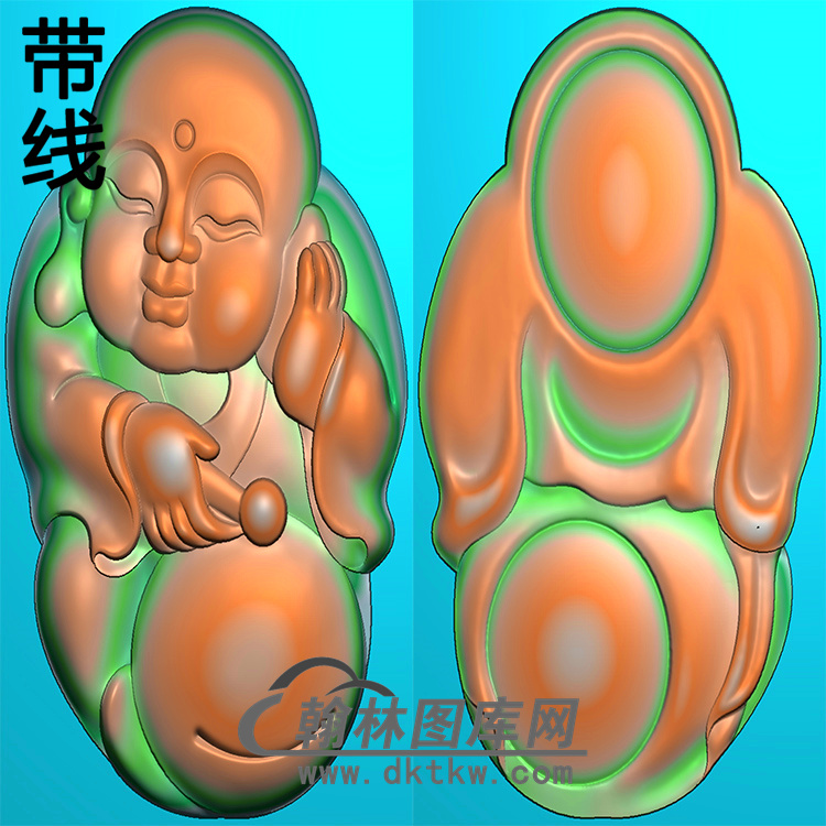 宝宝佛精雕图（BBF-080)展示