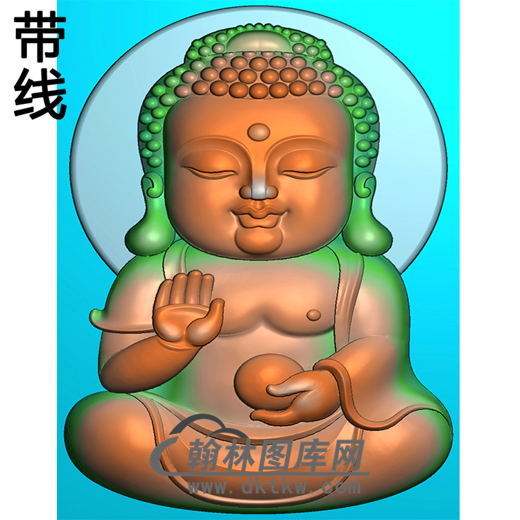 宝宝佛精雕图（BBF-086)展示