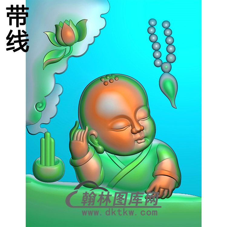 宝宝佛精雕图（BBF-113)展示