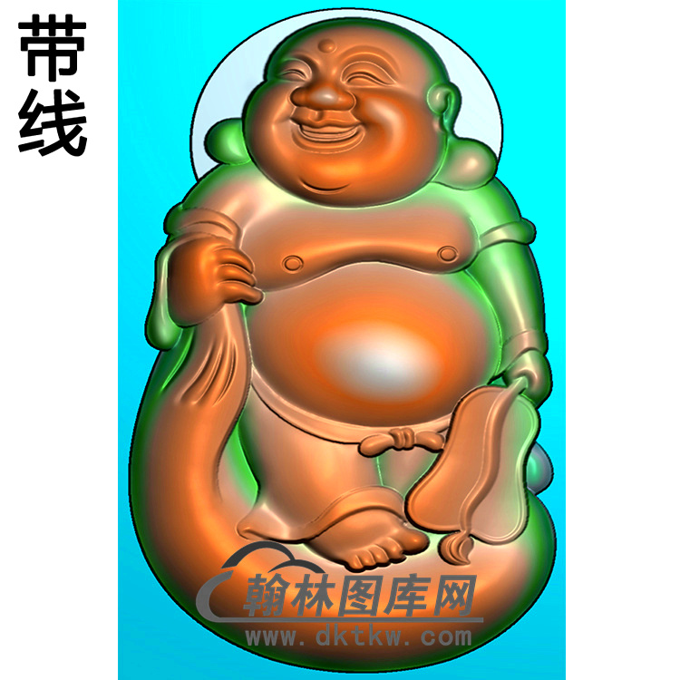 弥勒佛精雕图（MLF-278)展示
