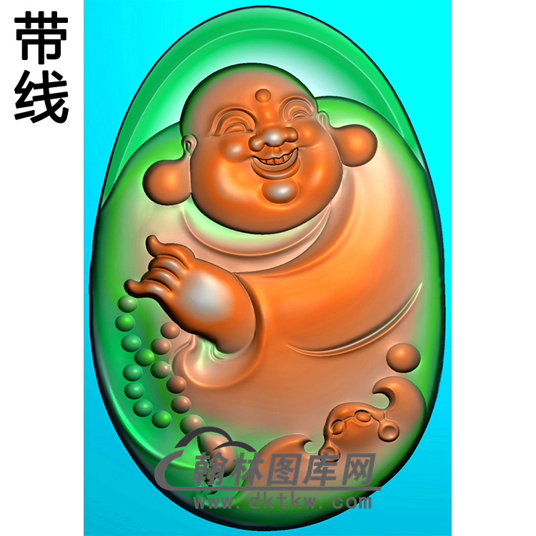 弥勒佛精雕图（MLF-287)展示