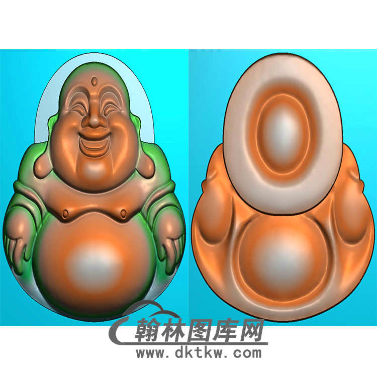弥勒佛精雕图（MLF-404)展示