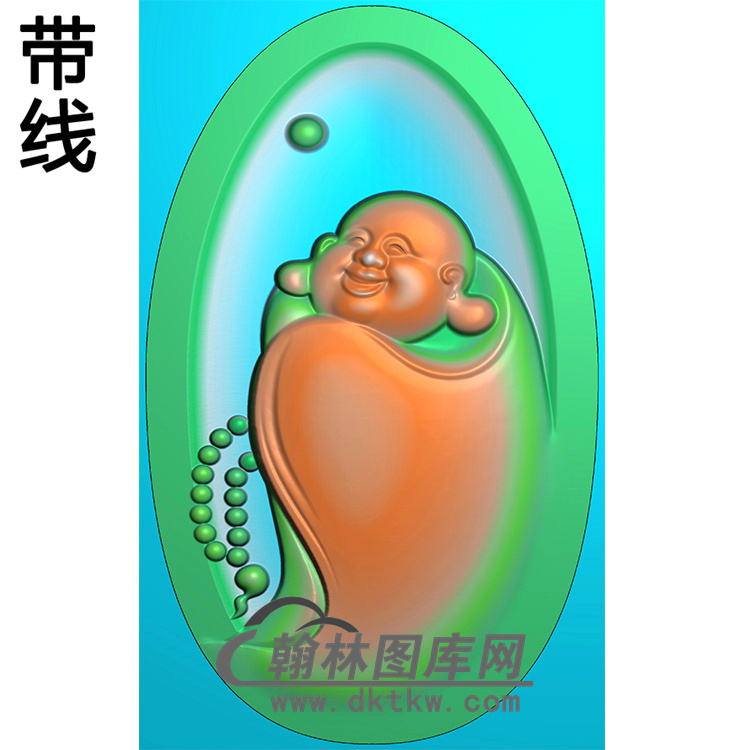 弥勒佛精雕图（MLF-423)展示