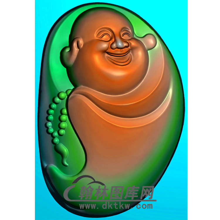 弥勒佛精雕图（MLF-463)展示