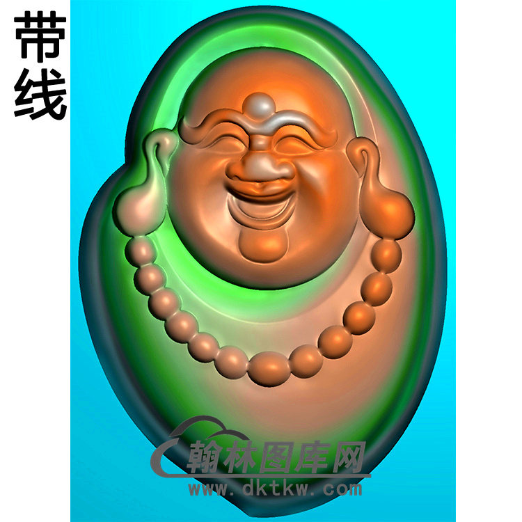 弥勒佛精雕图（MLF-465)展示