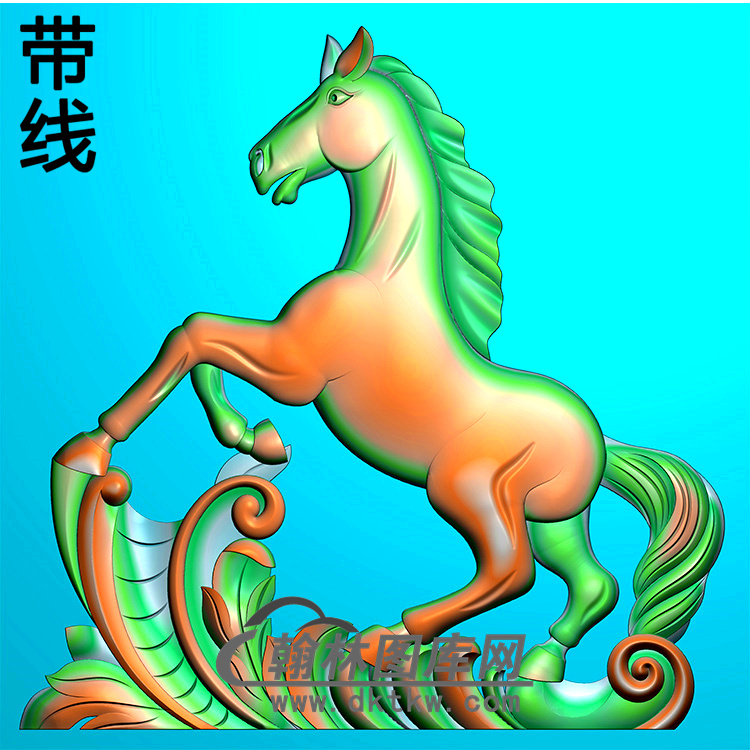 马耳朵精雕图  （MBED-0731）展示