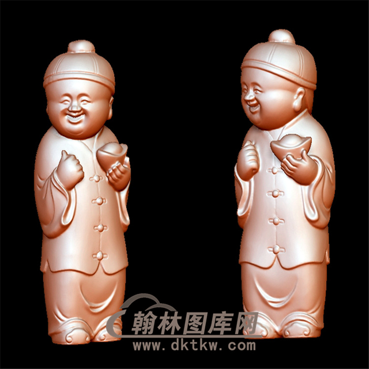 童男立体圆雕图(YTZ-13)展示