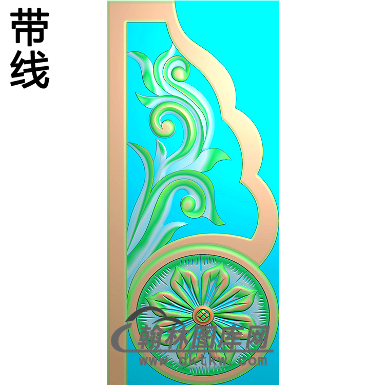 花抱鼓精雕图（MBBG-1118）展示