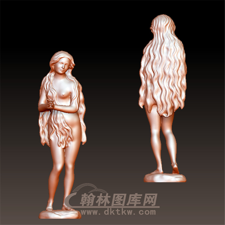 卢浮宫玛丽立体圆雕图（YXF-075)展示