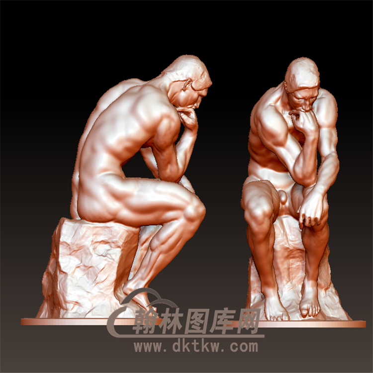 法国思想家立体圆雕图（YXF-148)展示