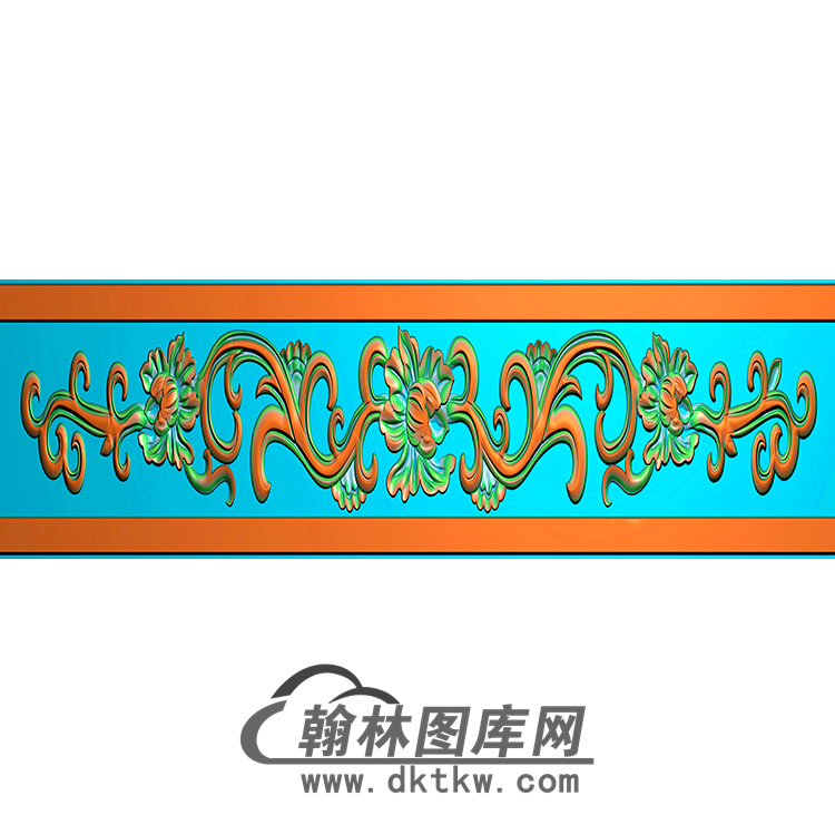 洋花横梁精雕图（MBHL-1184）展示