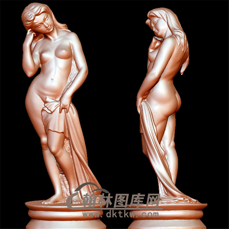 西方美女雕像立体圆雕图(YXD-035)（YXF-168)展示