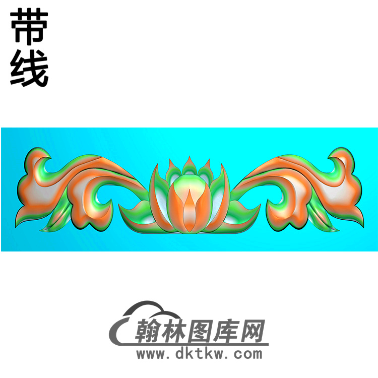 洋花横梁精雕图（MBHL-1273）展示