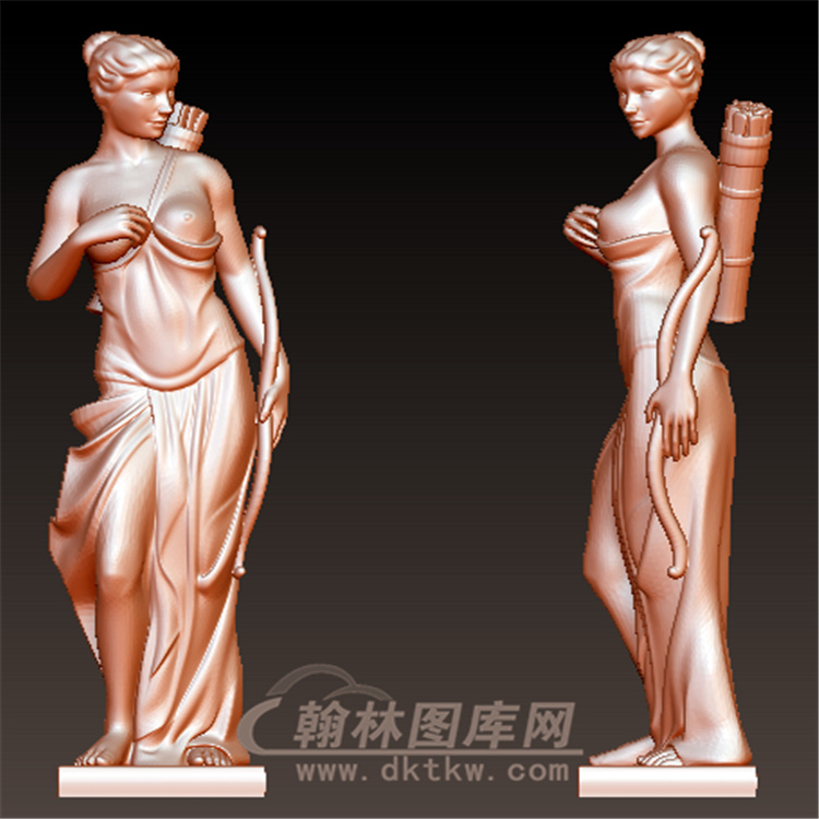 西方雕塑立体圆雕图（YXF-220)展示