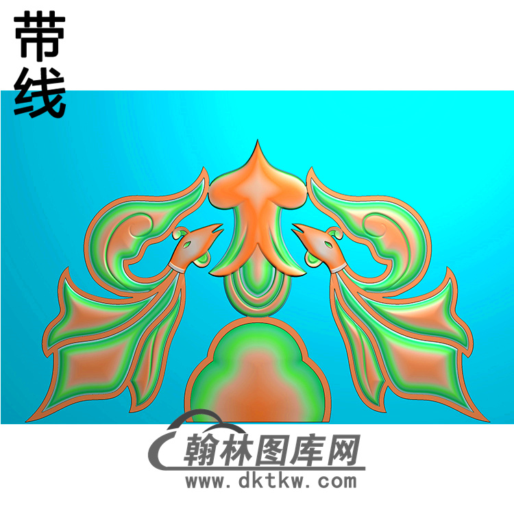草凤横梁精雕图（MBHL-1335）展示