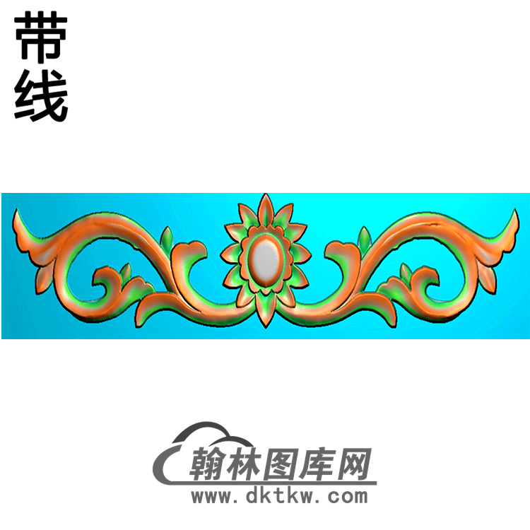 洋花横梁精雕图 （MBHL-1337）展示