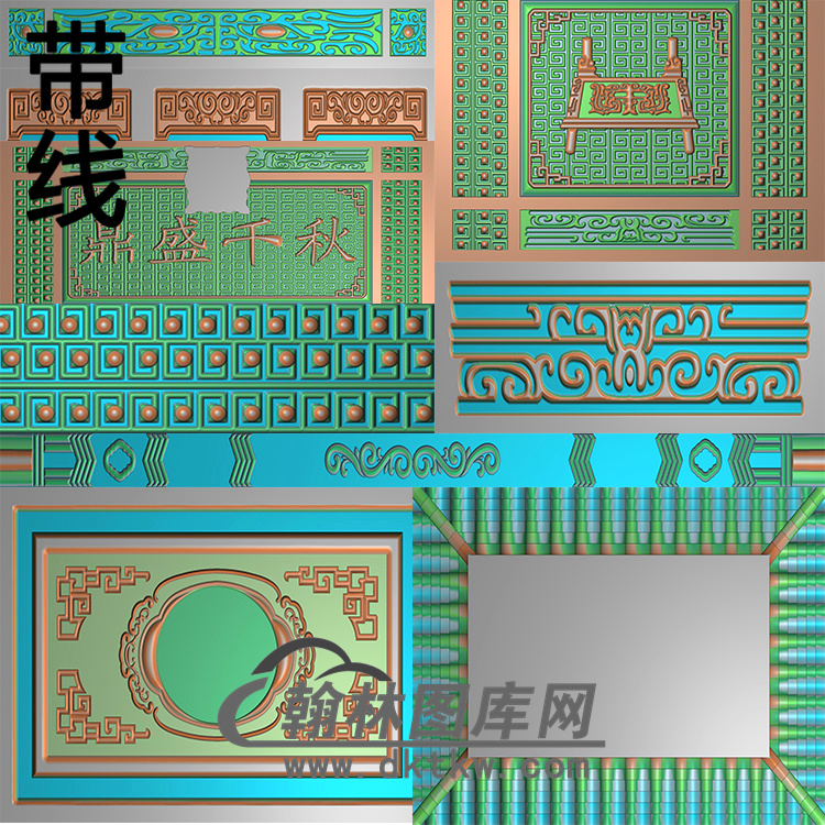 鼎盛千秋精雕图(GHH-008)展示