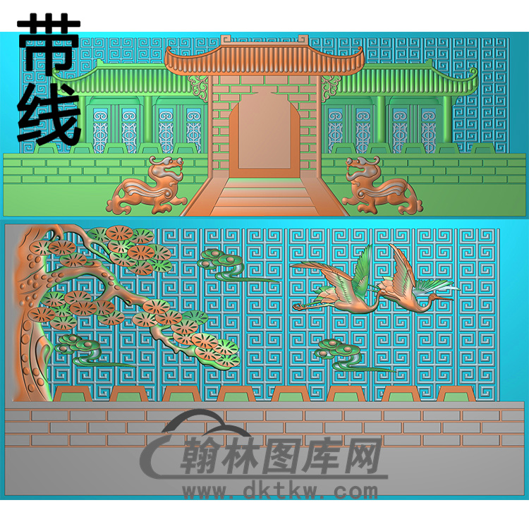 盛世豪门精雕图(GHH-054)展示