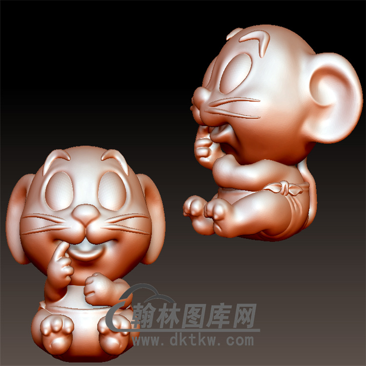 鼠宝宝立体圆雕图(YS-028)展示