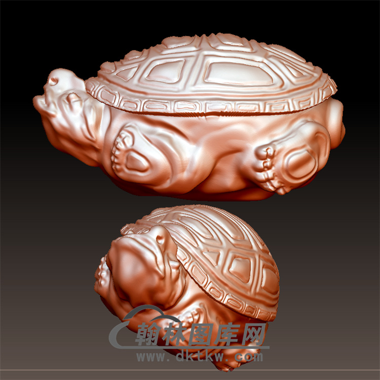 乌龟立体圆雕图(YDW-053)展示