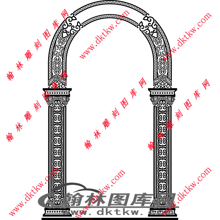 镂空花格图（OLK-020)展示