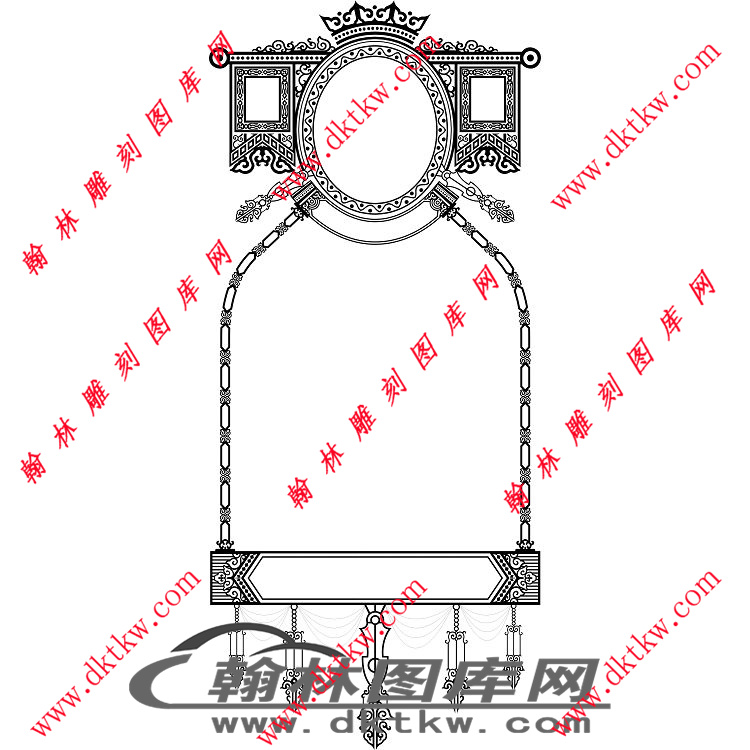 镂空花格图（OLK-029)展示