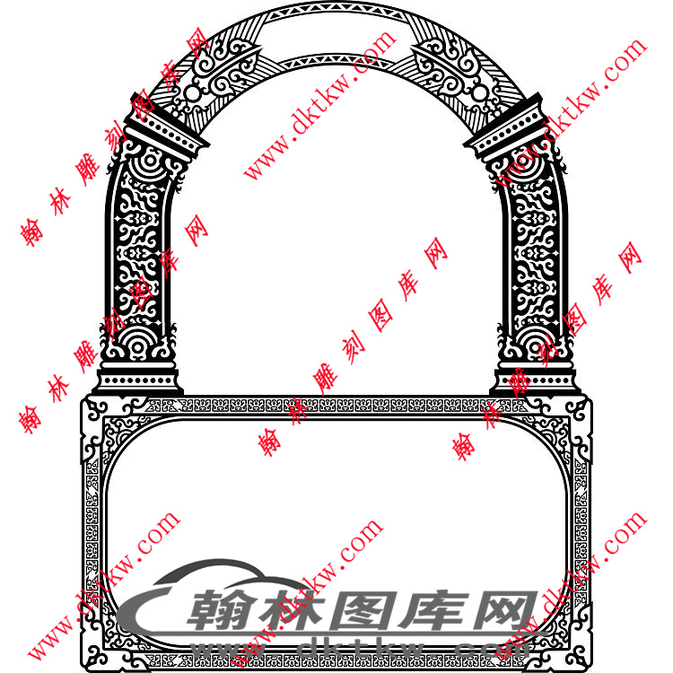 镂空花格图（OLK-031)展示