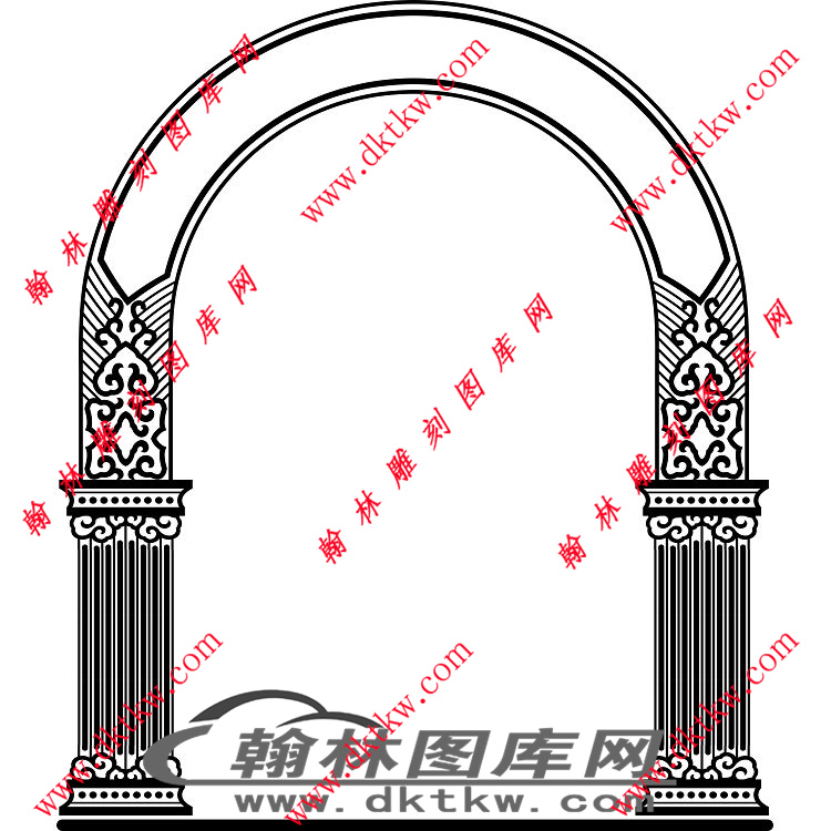 镂空花格图（OLK-036)展示