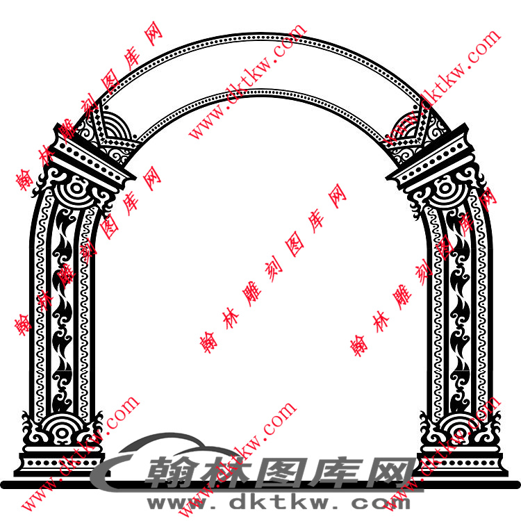 镂空花格图（OLK-046)展示