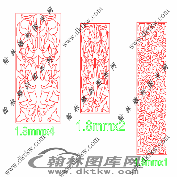 中式镂空花格图（ZSLK-023)展示