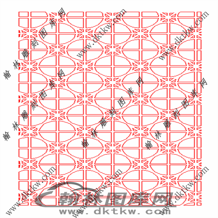中式镂空花格图（ZSLK-029)展示