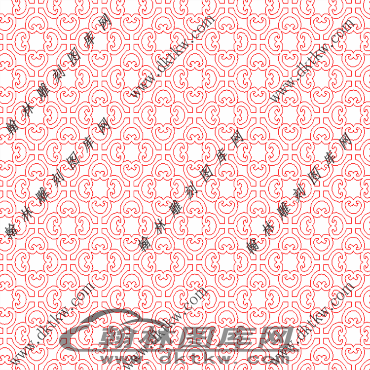 中式镂空花格图（ZSLK-031)展示
