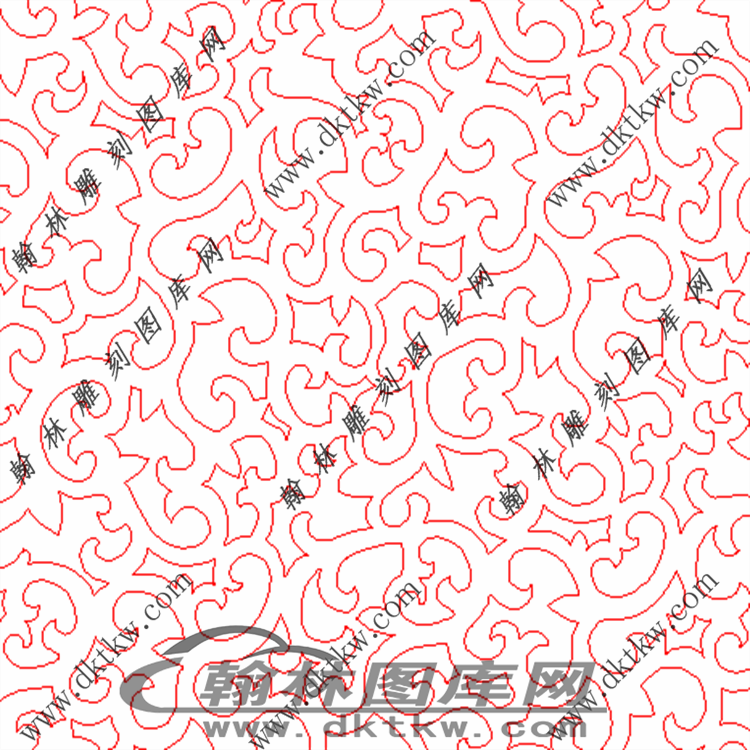 中式镂空花格图（ZSLK-032)展示