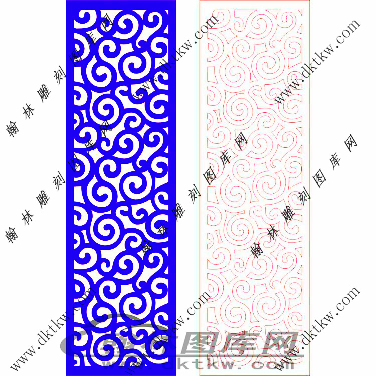 镂空花格图（ZSLK-062)展示