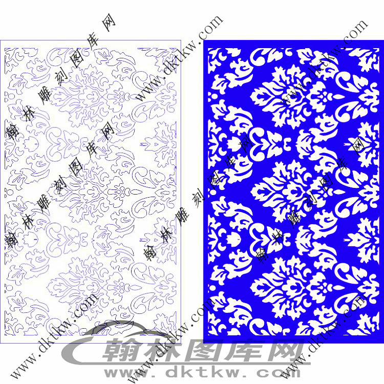 镂空花格图（ZSLK-074)展示