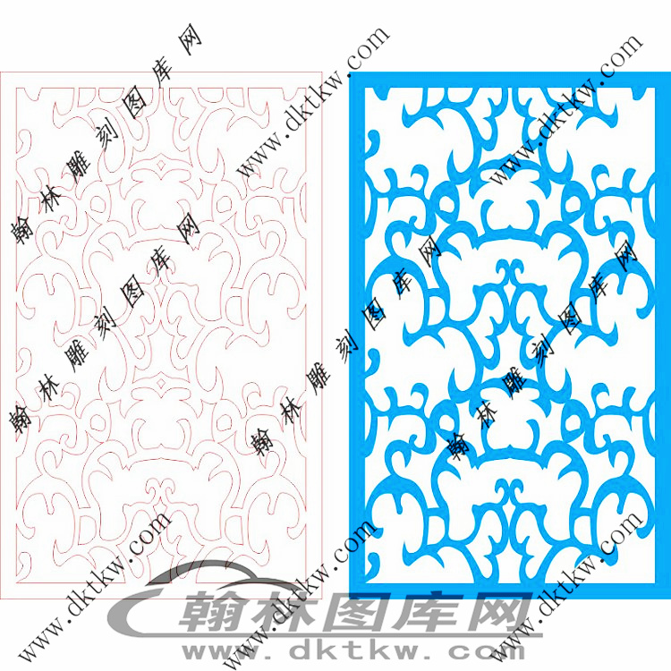 镂空花格图（ZSLK-089)展示