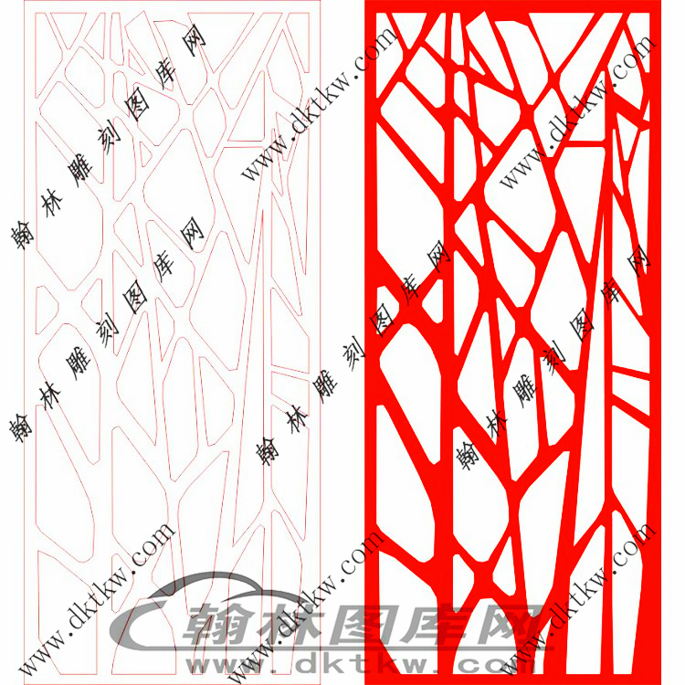 镂空花格图（ZSLK-091)展示