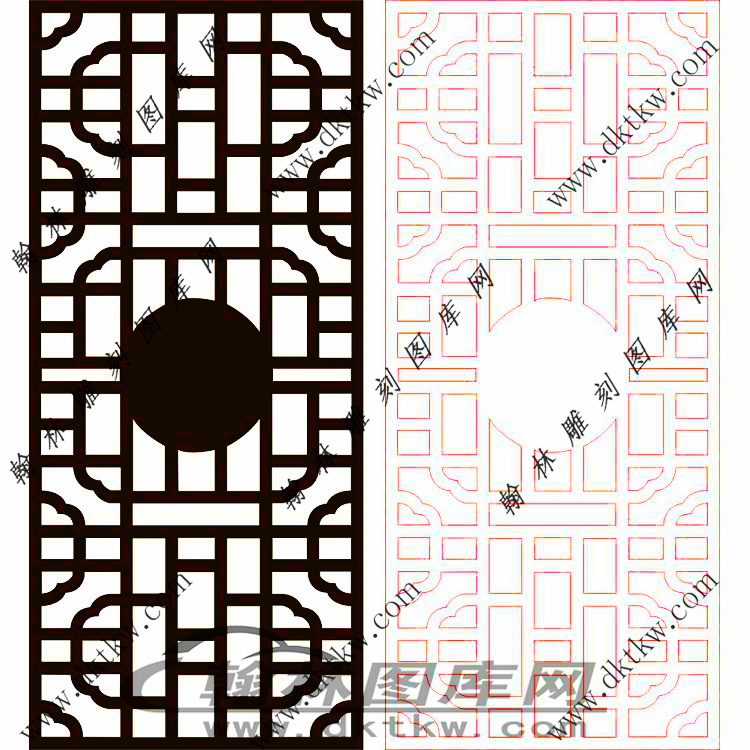 镂空花格图（ZSLK-204)展示