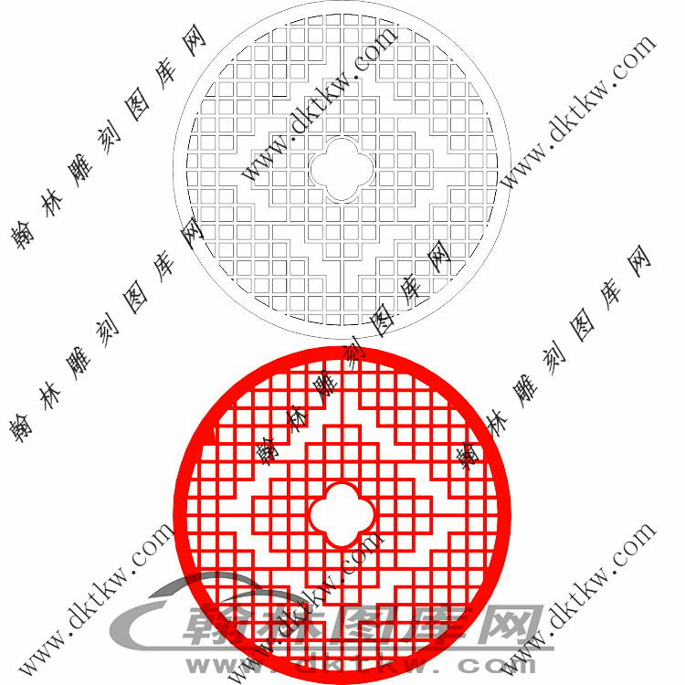 镂空花格图（ZSLK-225)展示