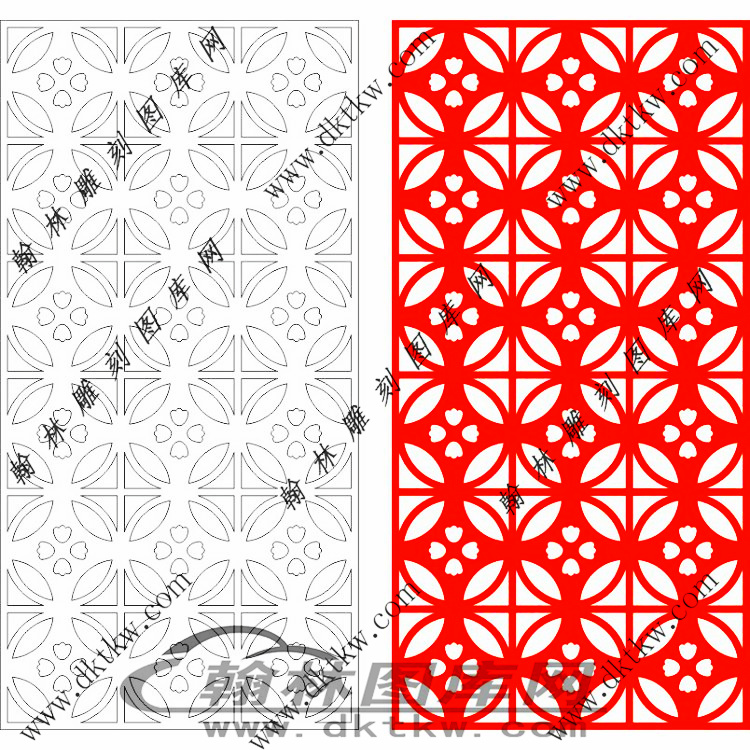 镂空花格图（ZSLK-235)展示