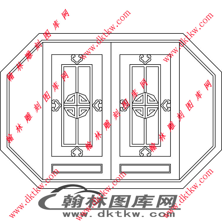 镂空花格图（LKHK-021)展示