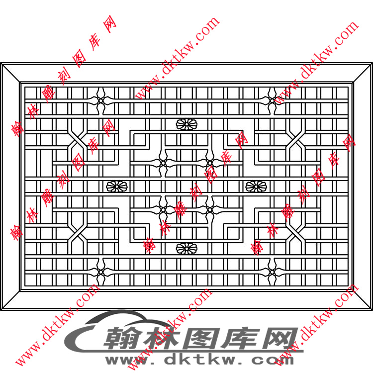 镂空花格图（LKHK-026)展示