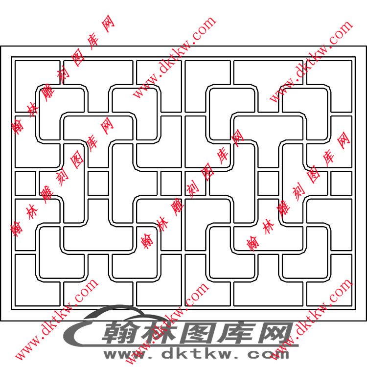 镂空花格图（LKHK-027)展示