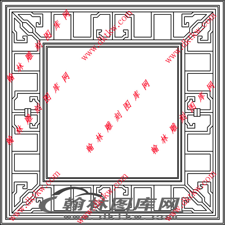 镂空花格图（LKHK-033)展示