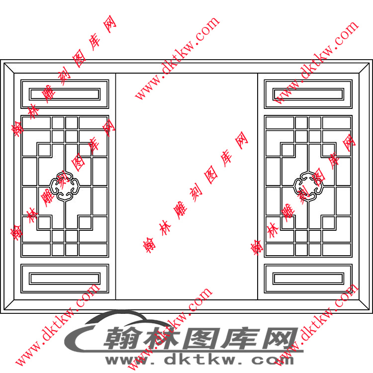 镂空花格图（LKHK-043)展示