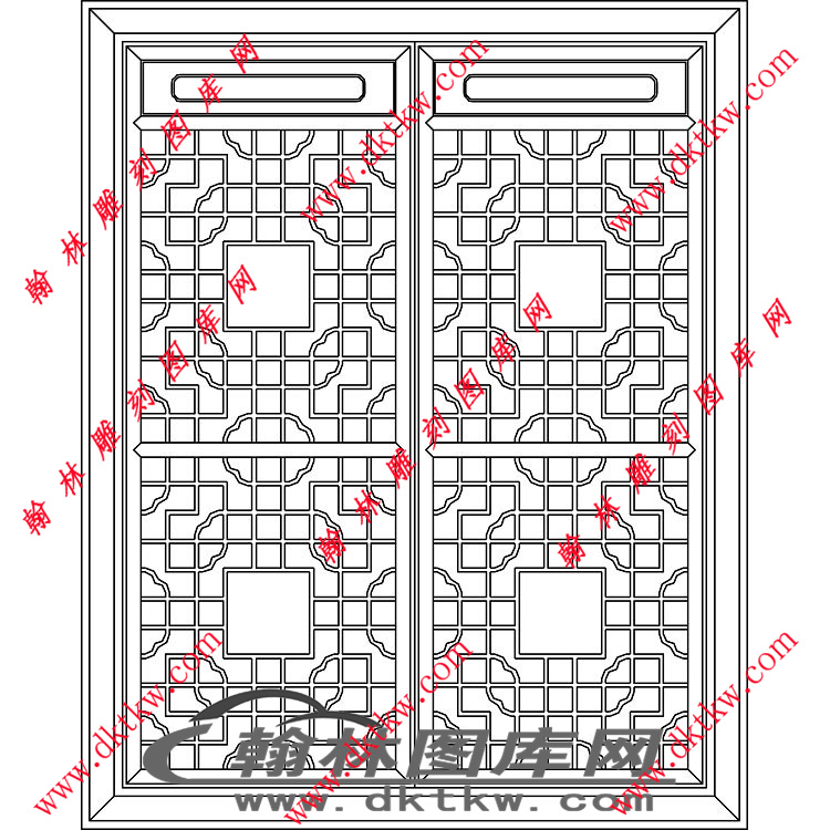 镂空花格图（LKHK-224)展示