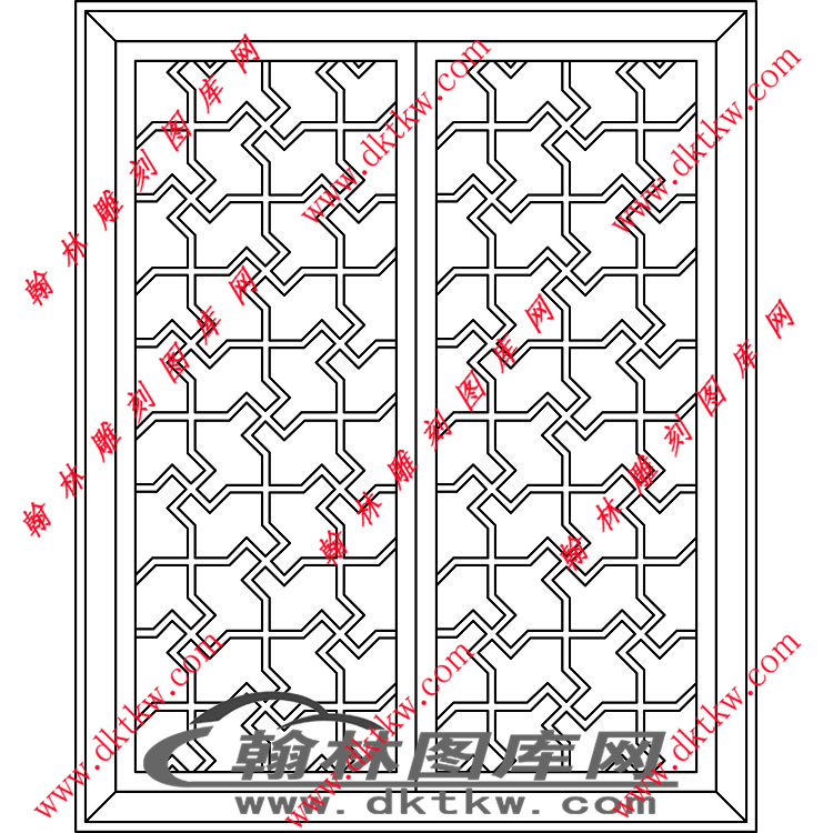 镂空花格图（LKHK-228)展示