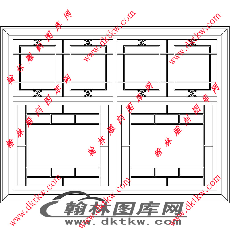 镂空花格图（LKHK-240)展示