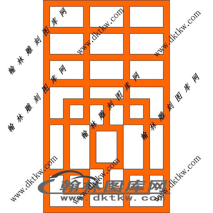 镂空花格图（LK-001)展示