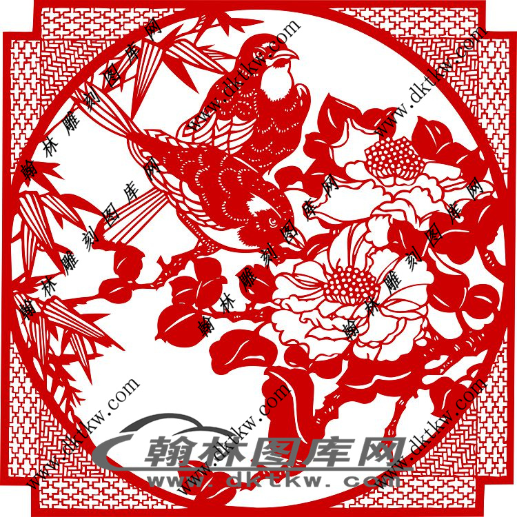 镂空花格图（LK-008)展示